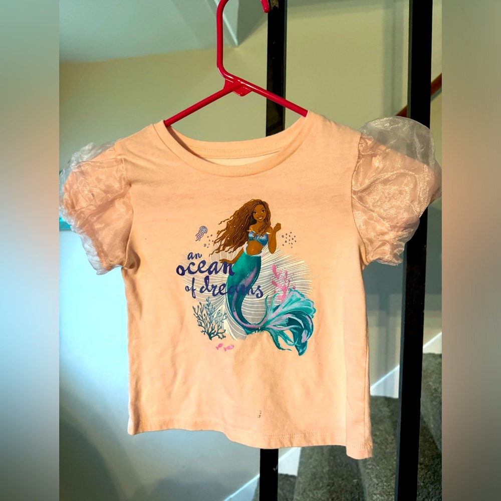 Disney The Little Mermaid Ruffle shirt